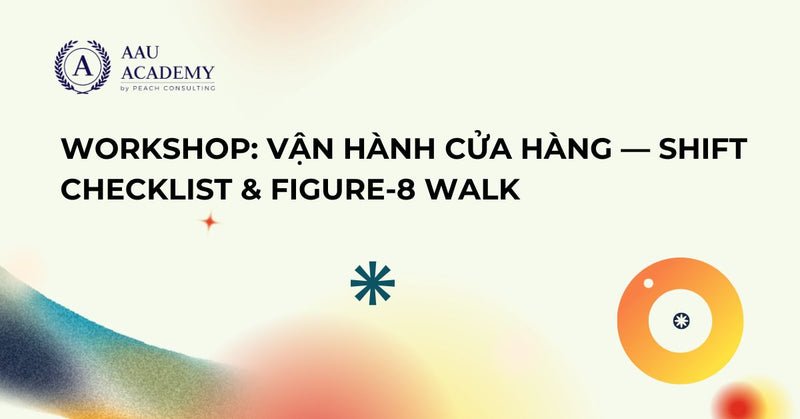 Workshop: Vận hành Cửa hàng — Shift Checklist & Figure-8 Walk