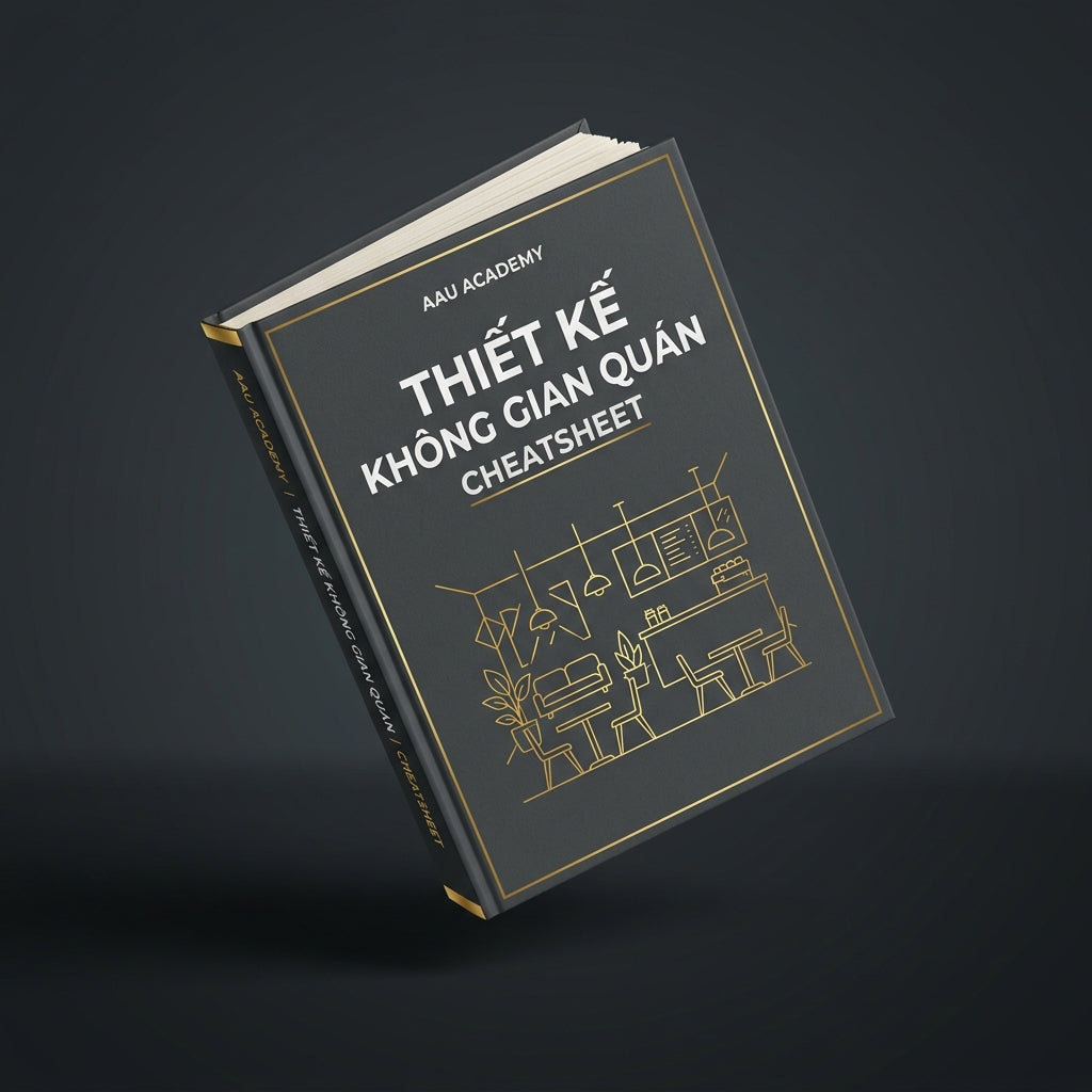 Cheatsheet Thiết Kế Không Gian Quán